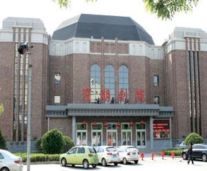 （蒙古记忆）天津滨湖剧院——酒红色的高靠