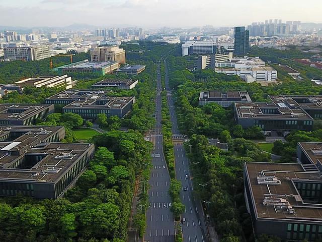 深圳华为总部面积有多少亩