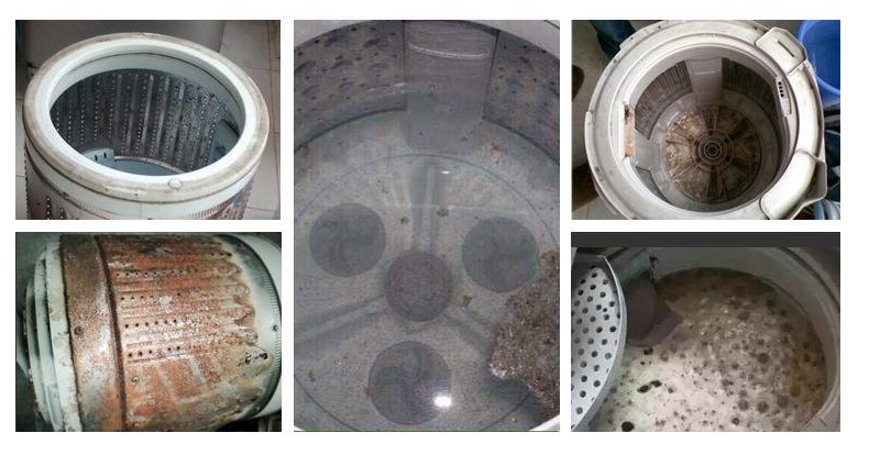 如何清洗波轮洗衣机内部的污垢