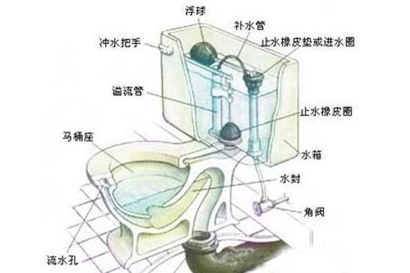 厕所马桶水箱漏水原因