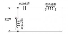 电风扇电容启动原理图（风扇启动电容接线图）