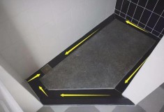 卫生间地板设计效果图（卫生间铺木地板效果图）