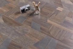 实木地板可以贴木纹纸吗（实木地板上可以贴纸吗）