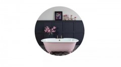 日式卫生间隐藏式浴缸（小卫生间嵌入式浴缸效果图）