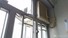 日本人用窗式空调（日本工人安装窗式空调）