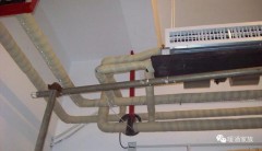 空调上下水管安装图（空调管道水管安装图）