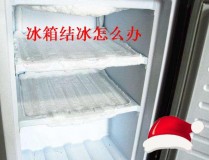冰箱泄水孔结冰怎么处理（冰箱出水口结冰怎么处理图解）