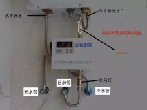 热水器介质接口怎么安装（热水器三个接口怎么安装）