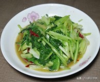 用微波炉怎么炒绿苔菜（微波炉怎么炒蒜苔）