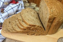 东菱面包机怎么做全麦面包（东菱面包机750克全麦面包配方）