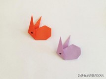 怎么折兔子（餐巾纸折兔子最简单的方法）