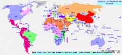 世界语言分布（世界六大语言有粤语吗）