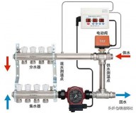 地暖混水装置的工作原理图（地暖供水原理图解）