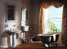 欧式卫生间浴缸装修效果图（5平米带浴缸卫生间装修效果图）