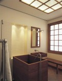 日本迷你浴缸卫生间设计图（日本3平方米卫生间浴缸设计）
