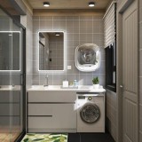 8平米卫生间浴缸设计（卫生间4平方浴缸设计图）