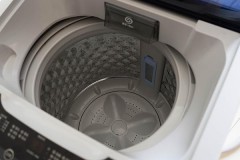 普通洗衣机排污口（洗衣机排污口示意图）
