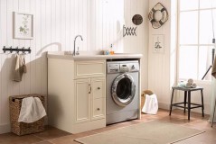 洗衣机放客厅的方法（洗衣机一般可以放在客厅哪里）