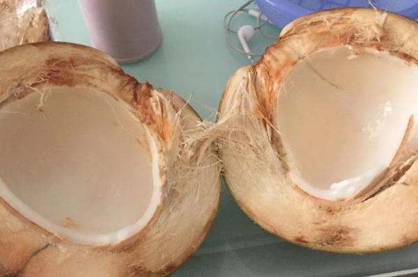 椰子皮可以直接用来刷碗吗
