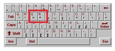 电脑键盘怎么打出上引号