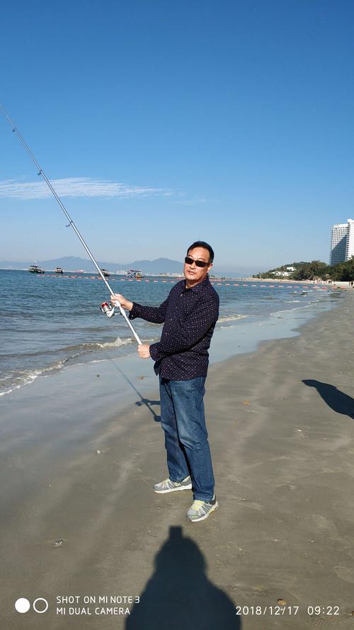 广东惠州那边哪里有免费沙滩可以钓鱼的