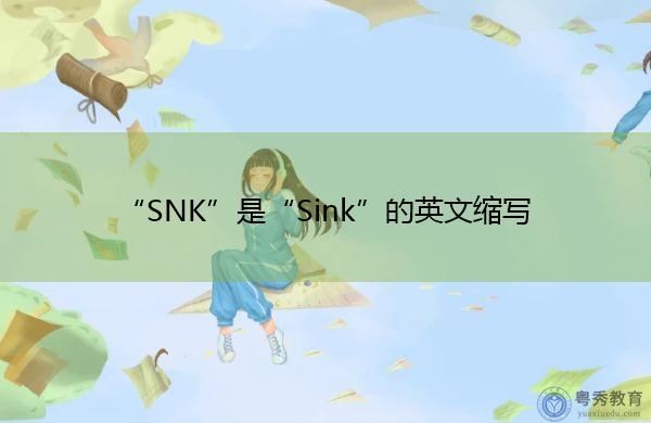 sink的意思（sink中文的意思）