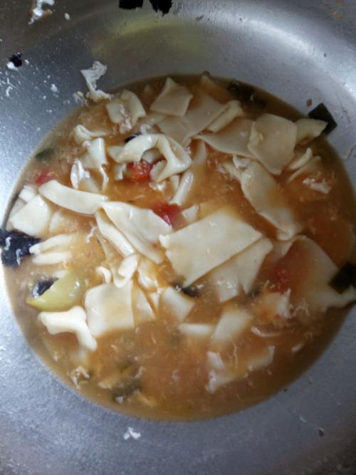 怎样做凊淡的面片汤