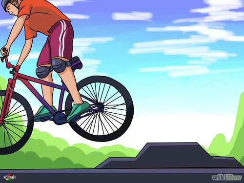 自行车怎么才能跳起来