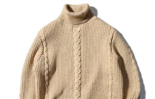 买的高领毛衣怎么可以改成低领