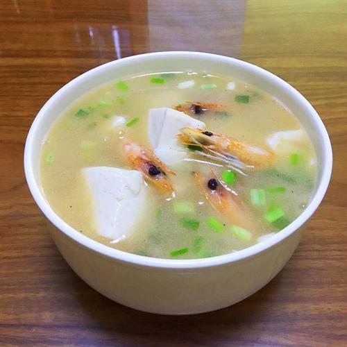 虾豆腐沫汤的做法