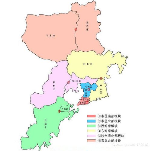 青岛市区包括哪几个区