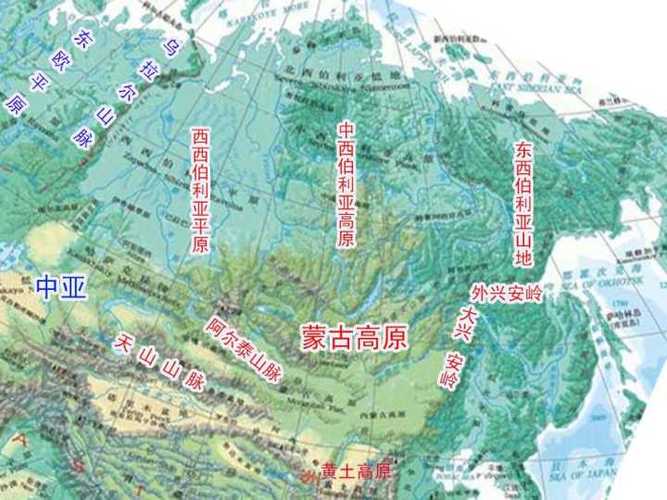 北亚部分属于哪个国家的领土范围（北亚五个国家）