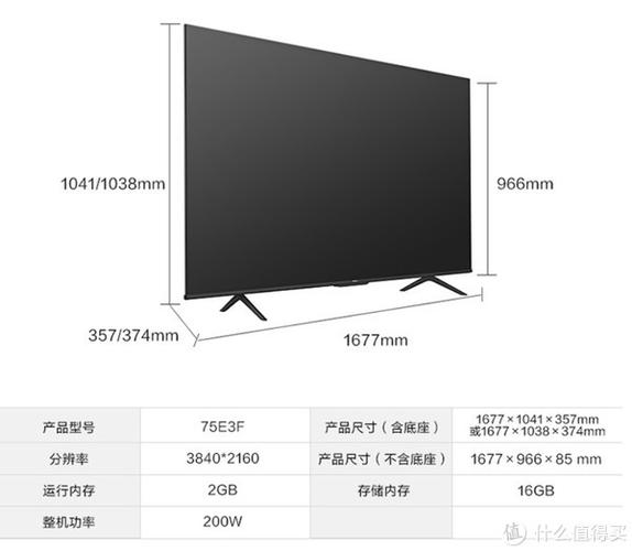 75寸液晶屏电视机功率多少（75寸液晶电视价格表）