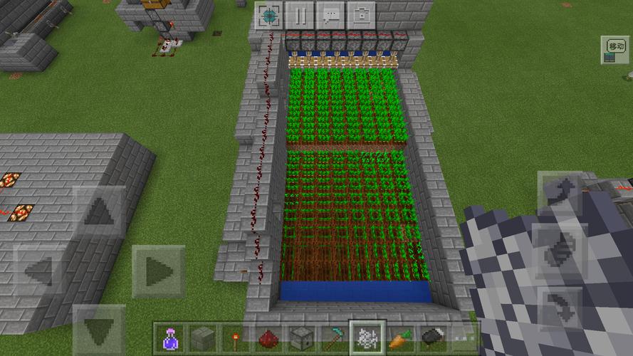我的世界怎么做一个全自动的农场
