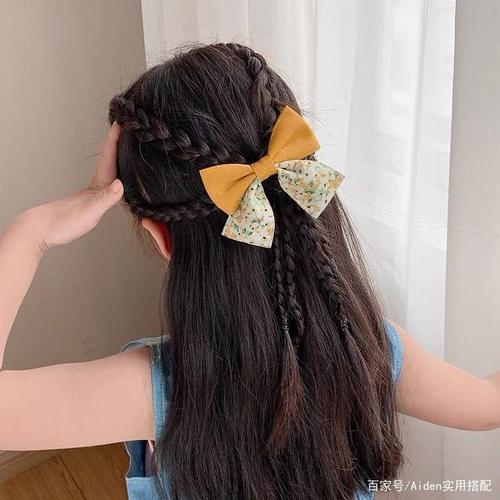 12岁的女孩子怎么绑好看的头发一些绑头发的方法