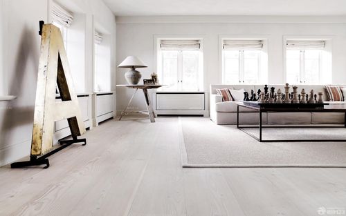 白色木地板配什么颜色的家具好，白色家具配什么颜色的木地板好看