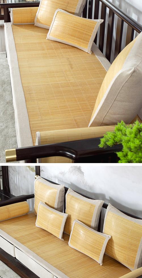 竹块凉席改沙发垫，怎么把凉席改成沙发凉垫