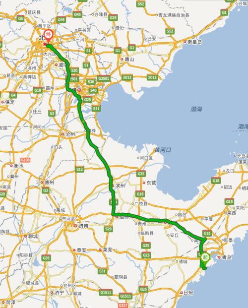 郑州到青岛开车有多少公里