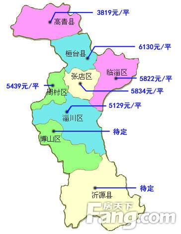淄博有几个区和几个县