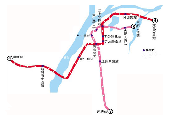 南昌地铁4号线哪几个站是走地上