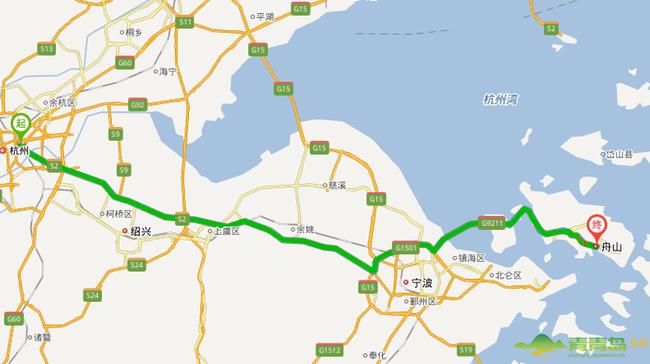 请教杭州至青岛自驾游的线路 怎么走比较快