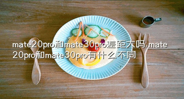 mate20pro和mate30pro差距大吗,mate20pro和mate30pro有什么不同