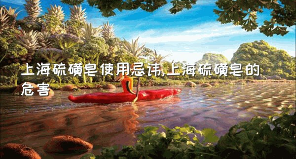 上海硫磺皂使用忌讳,上海硫磺皂的危害