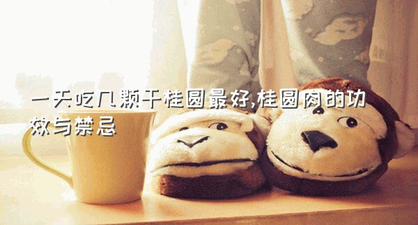 一天吃几颗干桂圆最好,桂圆肉的功效与禁忌