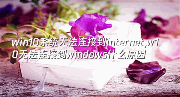 win10系统无法连接到internet,w10无法连接到windows什么原因