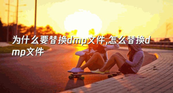 为什么要替换dmp文件,怎么替换dmp文件