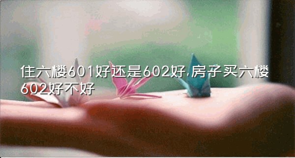 住六楼601好还是602好,房子买六楼602好不好