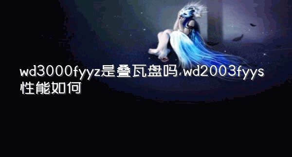 wd3000fyyz是叠瓦盘吗,wd2003fyys性能如何