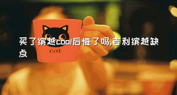 买了缤越cool后悔了吗,吉利缤越缺点