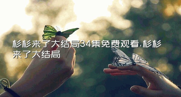 杉杉来了大结局34集免费观看,杉杉来了大结局